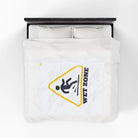 Caution: Wet Zone | Mix & Match Soft Fun-Flirty Lovers’ Blankets