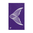 Mermaid Tail Purple Cum Towel
