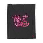 Take It Slow | Mix & Match Velveteen Fun-Flirty Lovers’ Blankets