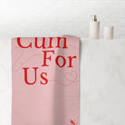 Cum For Us | Mix & Match XL Fun-Flirty Lovers’ Towels