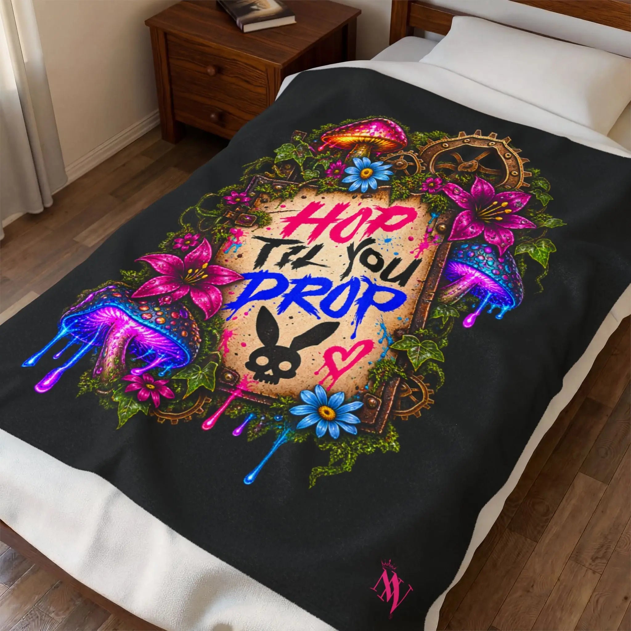 Hop Til You Drop Easter Lovers’ Blanket