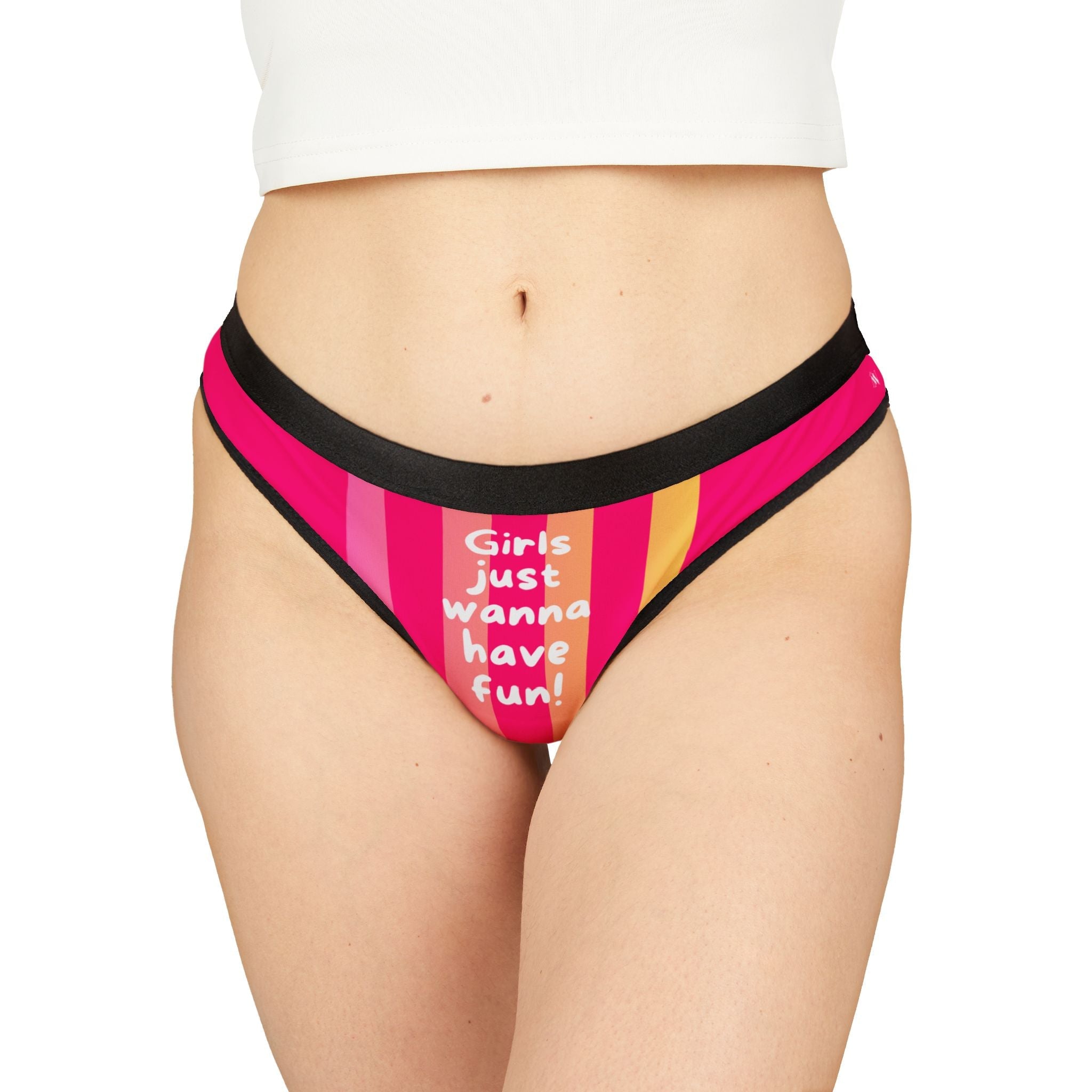 Girls Just Wanna Have Fun! | Mix & Match Women’s Fun-Flirty Lovers’ Thongs