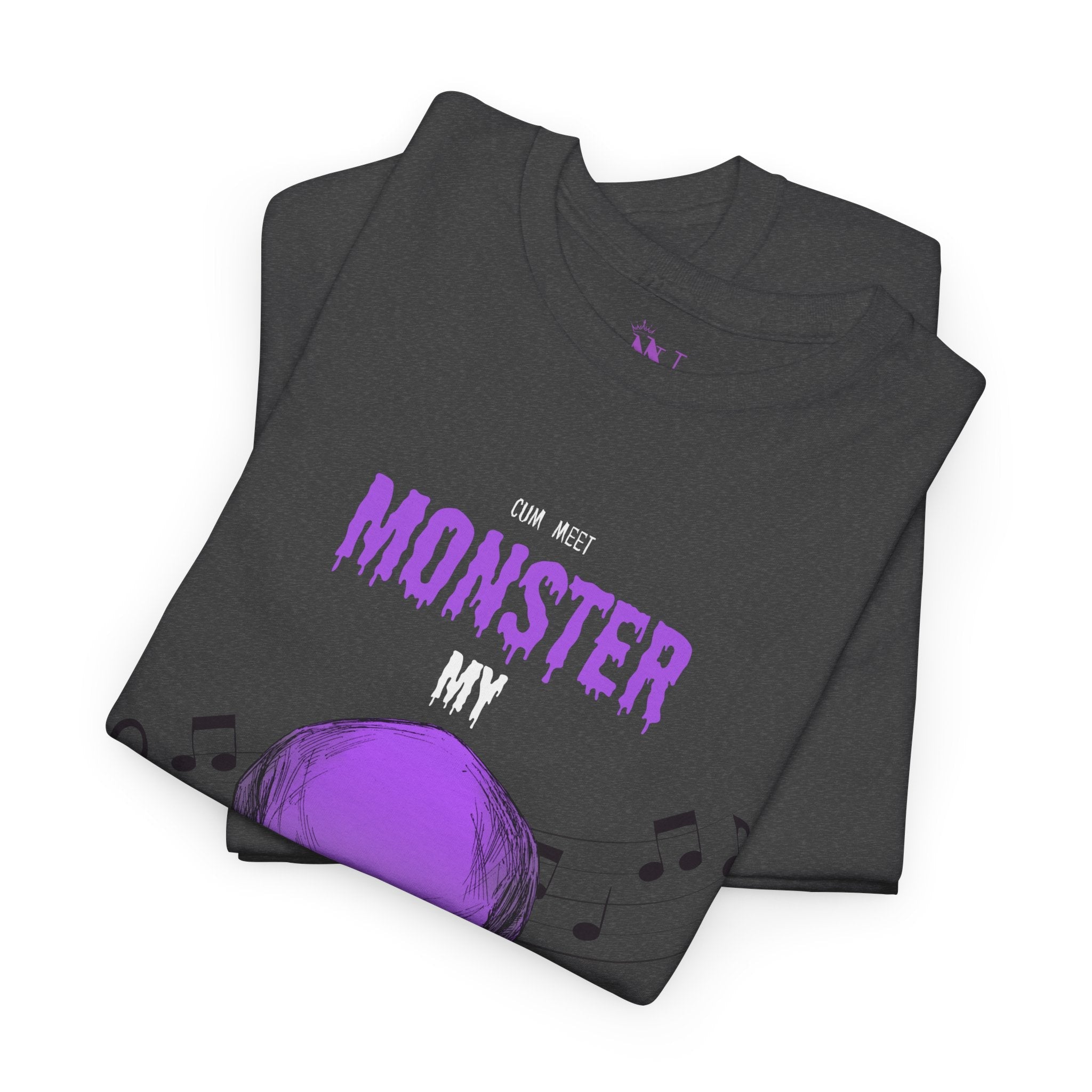 Meet My Monster | Mix & Match 100% Cotton Unisex Fun-Flirty Lovers’ Tees