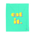 eat it. | Mix & Match Velveteen Fun-Flirty Lovers’ Blankets