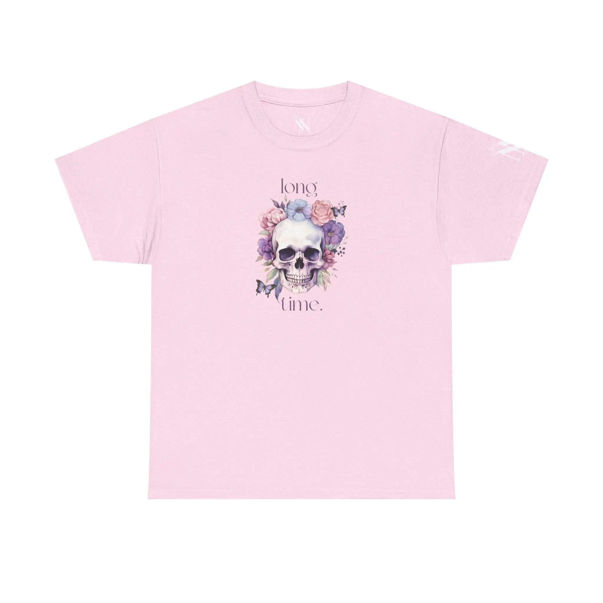 Long Time. Skull Floral | Nectar Napkins Fun-Flirty Lovers’ T-Shirts