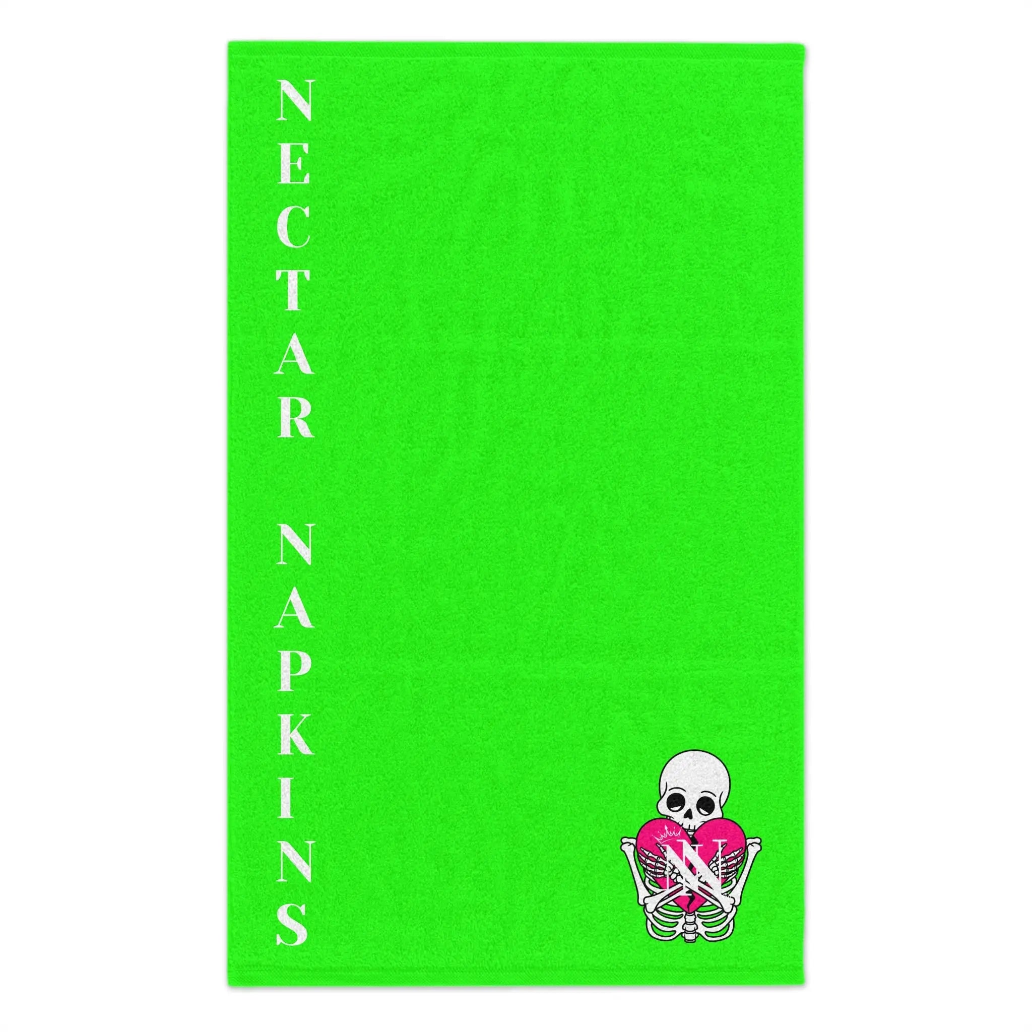 Nectar Napkins Brand Neon Green Sex Towel