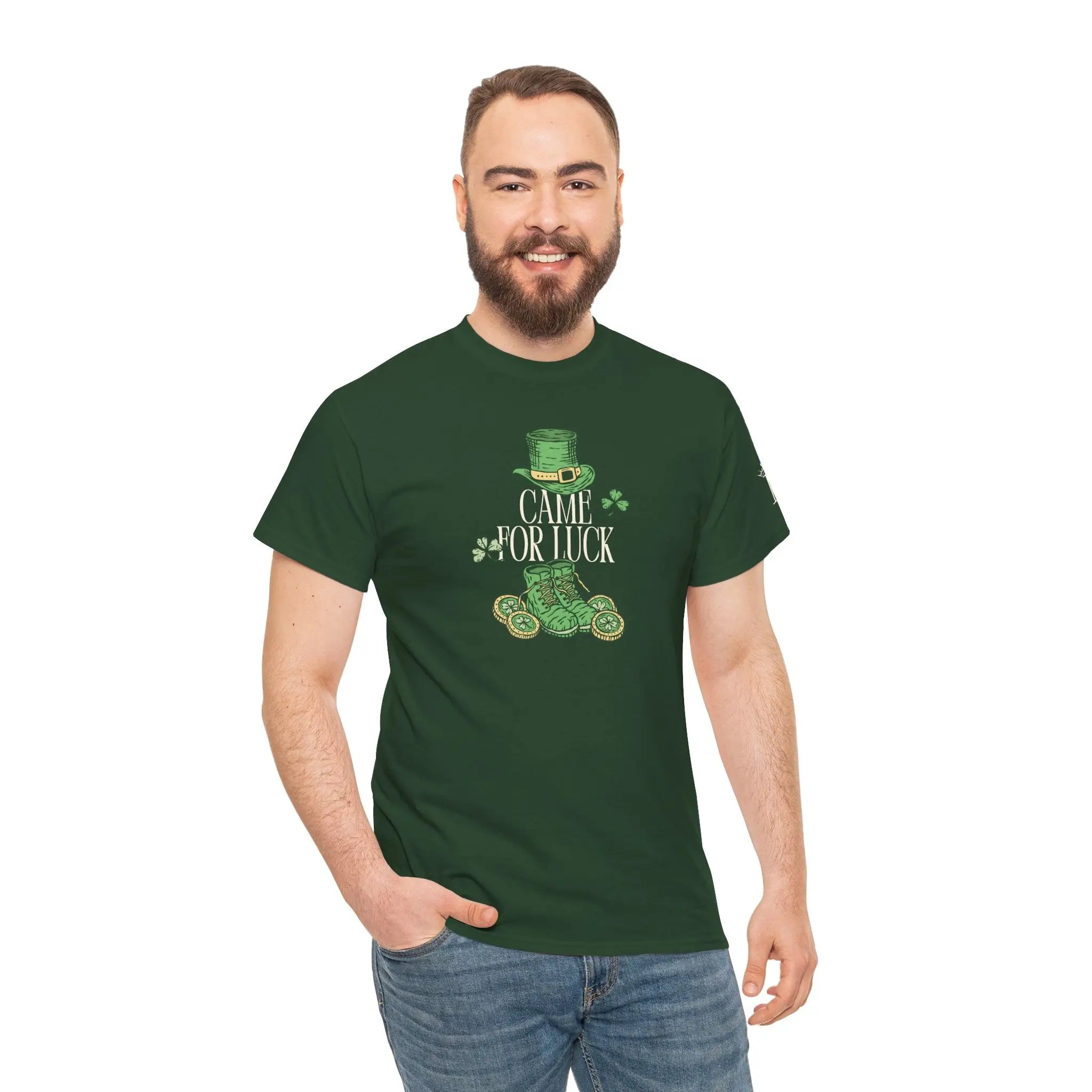 Came for Luck St. Patrick’s Day Couples Sex Gifts 100% Cotton T-Shirt