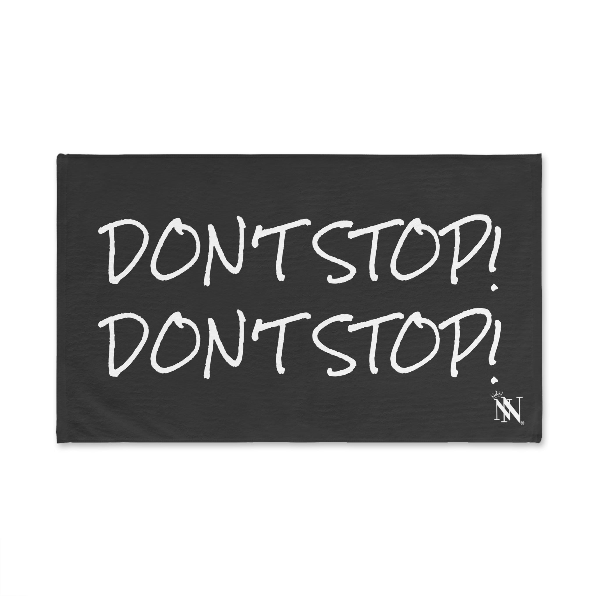 Don’t Stop! Don’t Stop Dark Grey | Mix & Match Classic Fun-Flirty Lovers’ Towels