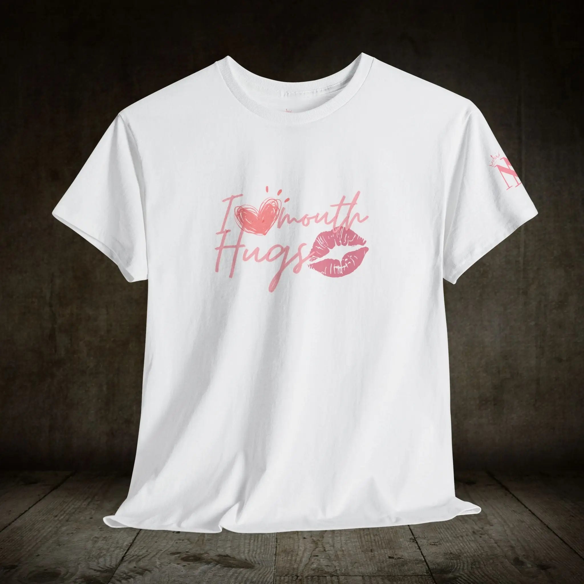 I Love Mouth Hugs | Mix & Match 100% Cotton Unisex Fun-Flirty Lovers’ Tees
