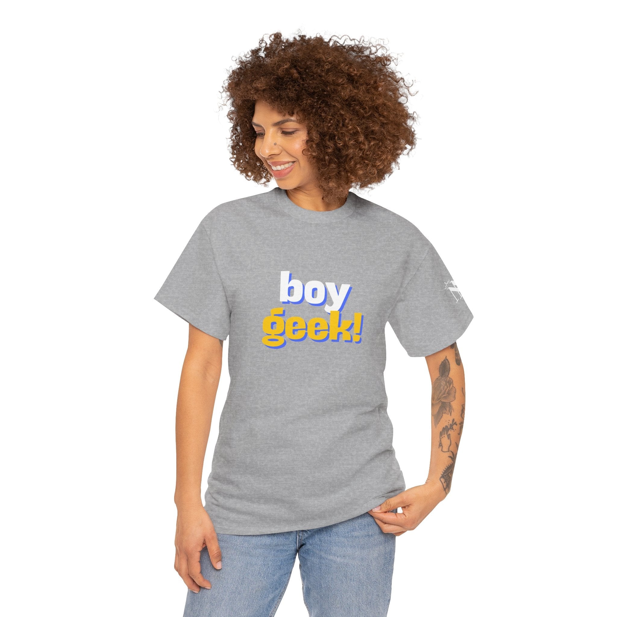 Boy Geek! | Mix & Match 100% Cotton Unisex Fun-Flirty Lovers’ Tees