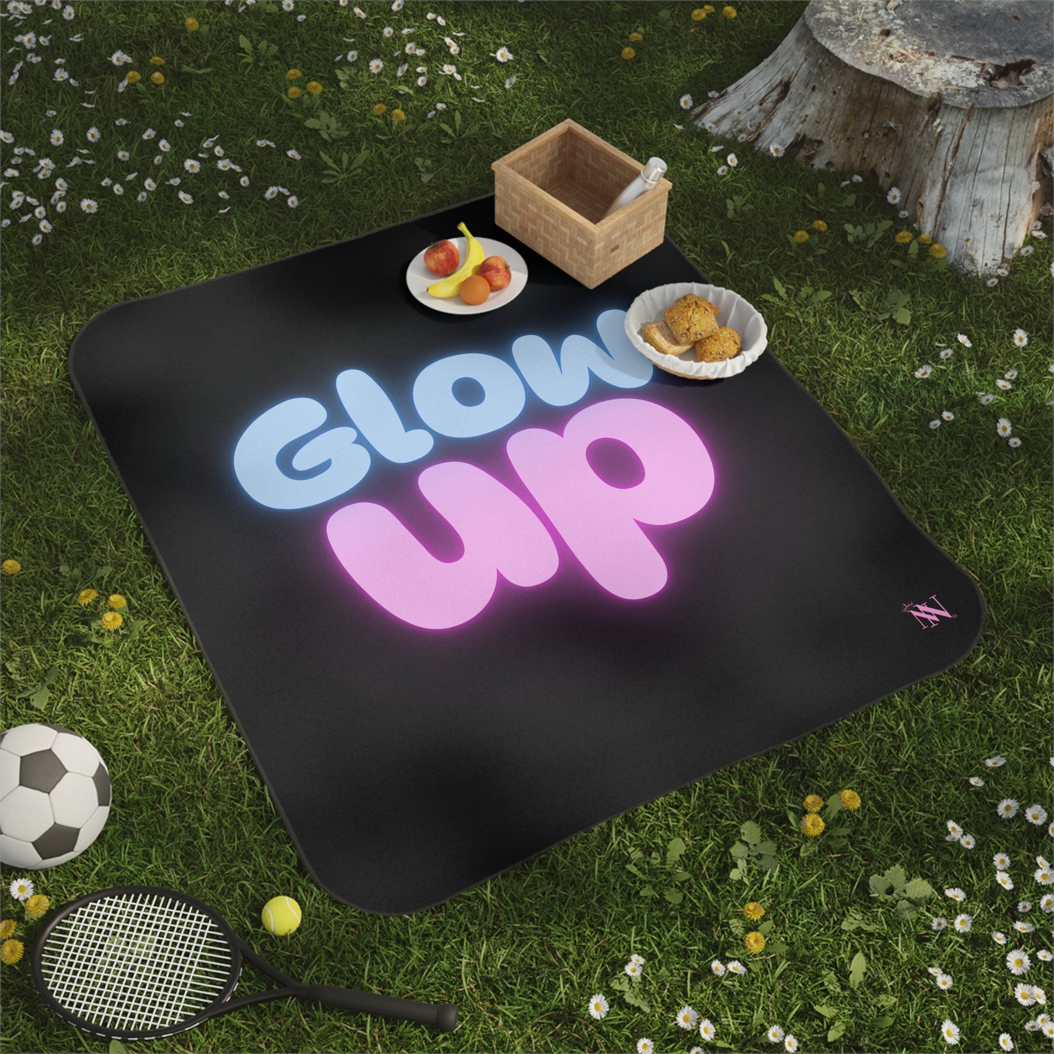 Glow Up | Mix Match Fun-Flirty Lovers’ Water-Resistant Blankets