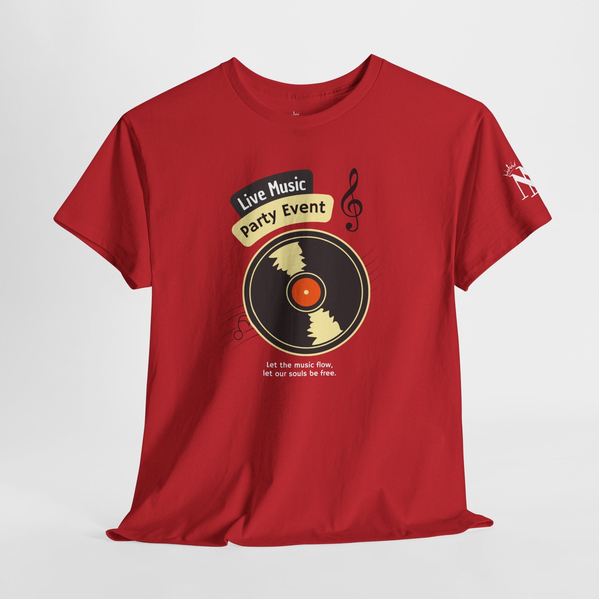 Let the Music Flow Sex Gifts 100% Cotton T-Shirt
