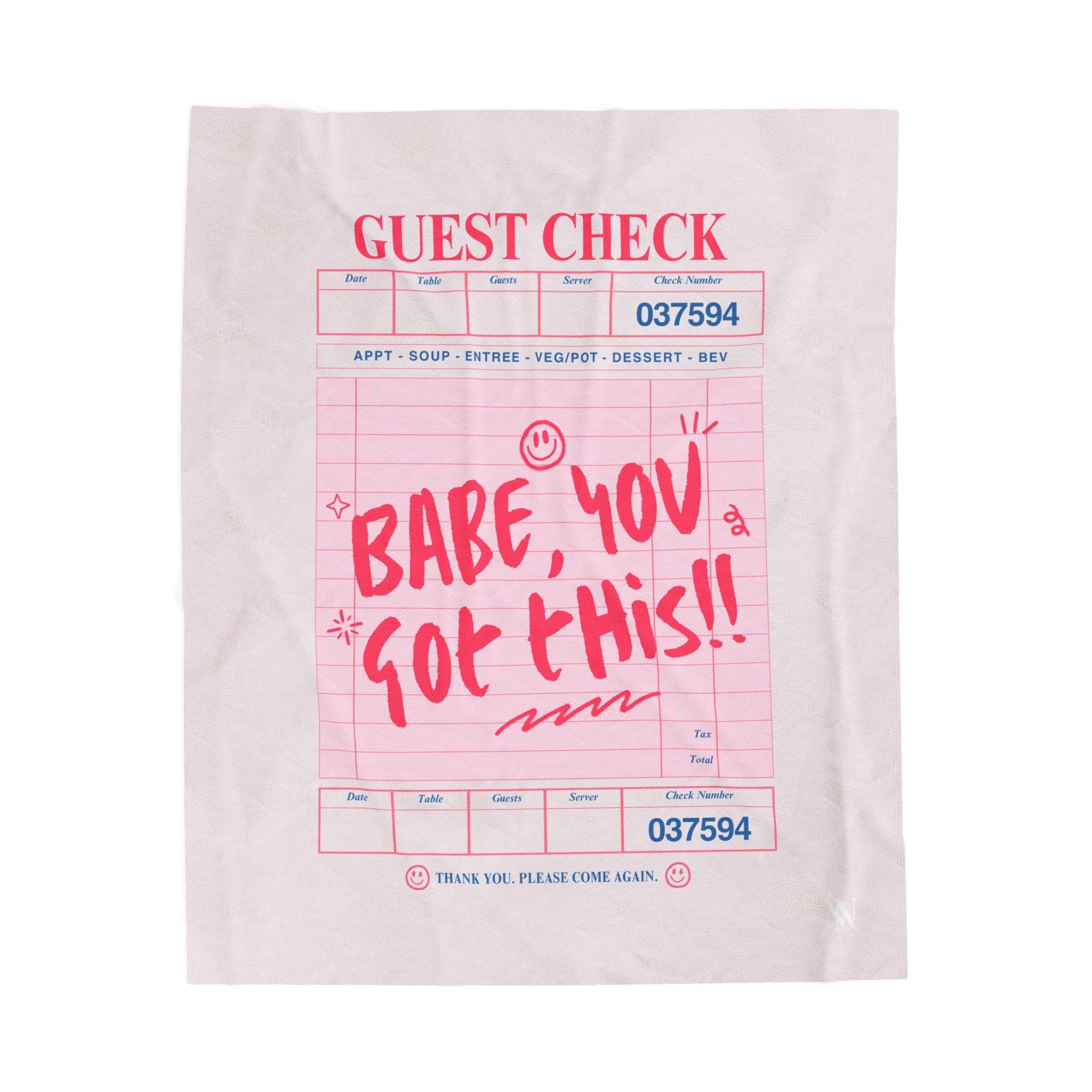 Babe You Got This!!! | Mix & Match Velveteen Fun-Flirty Lovers’ Blankets