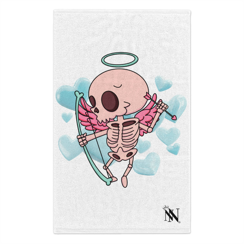 Skeleton Cupid Love | Mix & Match Soft Fun-Flirty Lovers’ Towels
