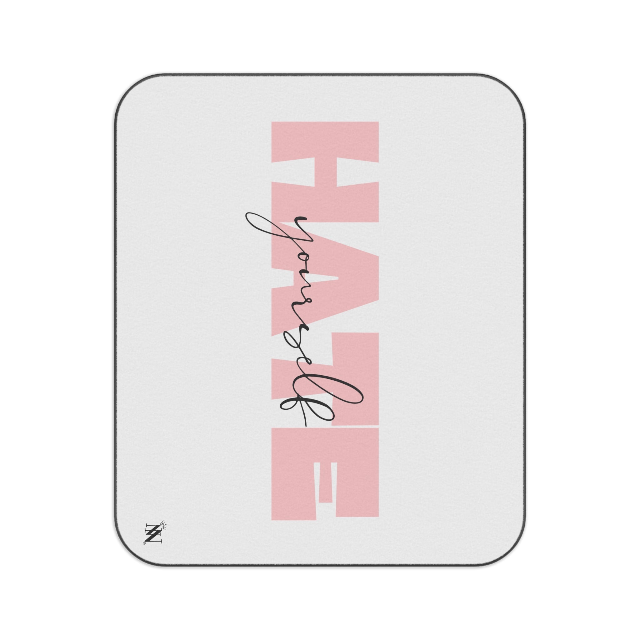 Hate Yourself | Mix Match Fun-Flirty Lovers’ Water-Resistant Blankets