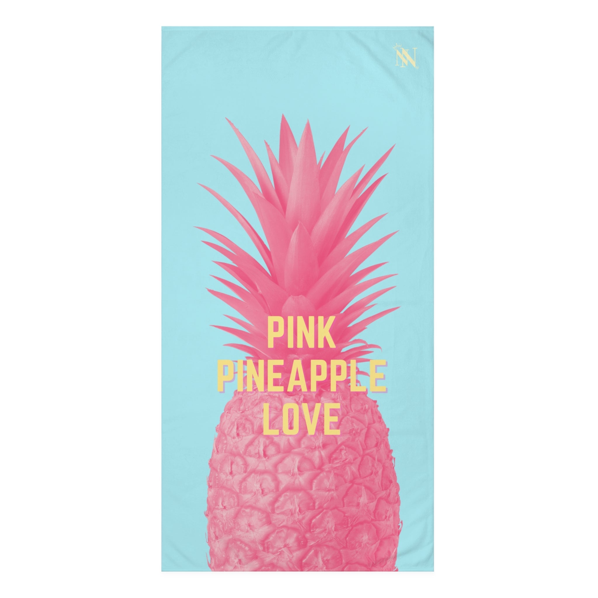 Pink Pineapple Love | Mix & Match XL Fun-Flirty Lovers’ Towels