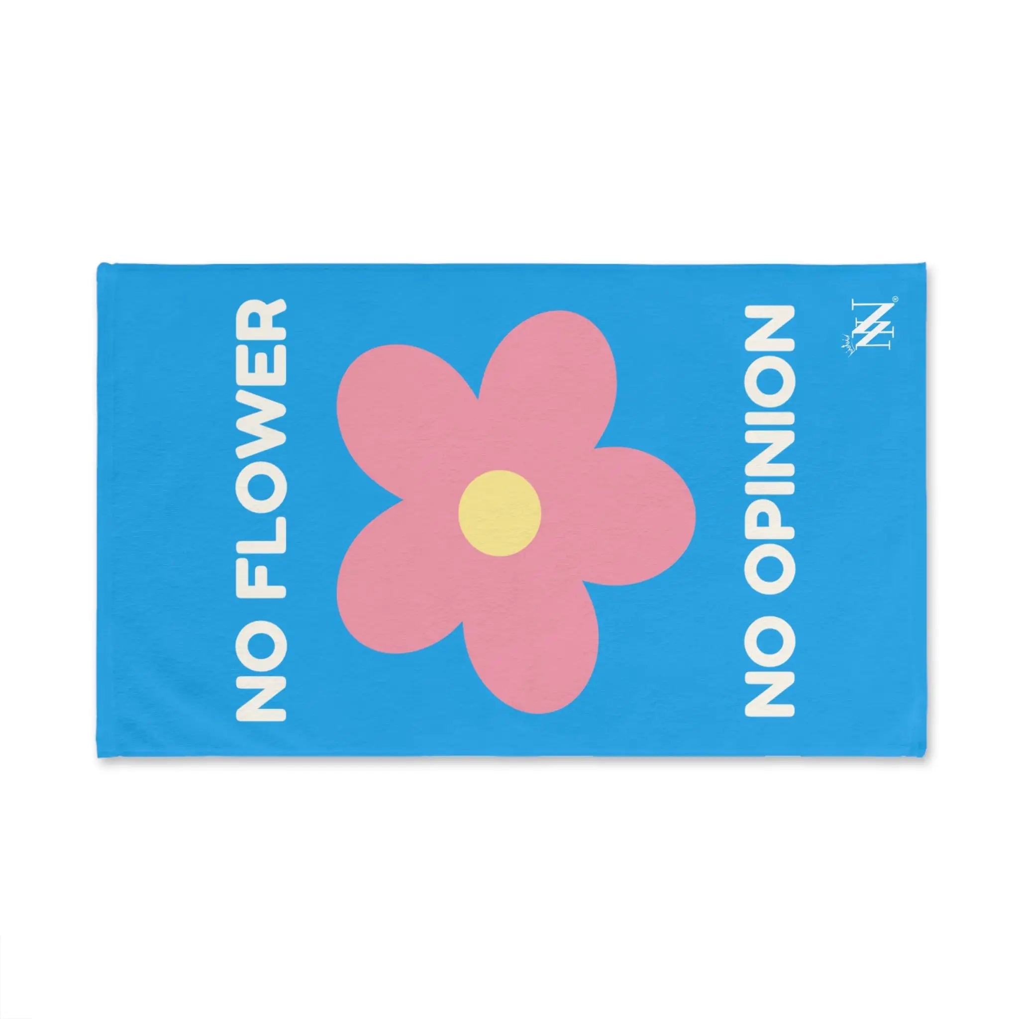 No Flower No Opinion Cum Towel