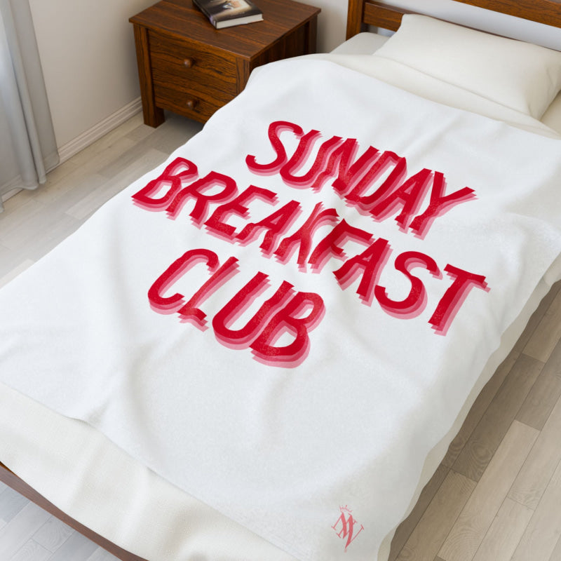 Sunday Breakfast Club | Mix & Match Soft Fun-Flirty Lovers’ Blankets