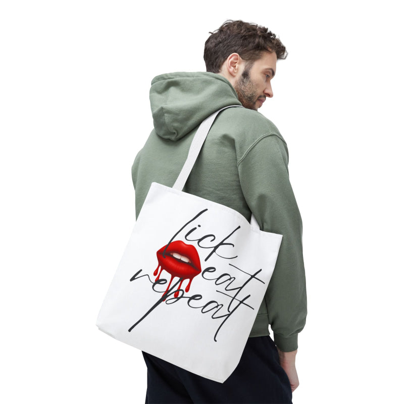 Lick Eat Repeat | Mix & Match Fun-Flirty Lovers’ Totes