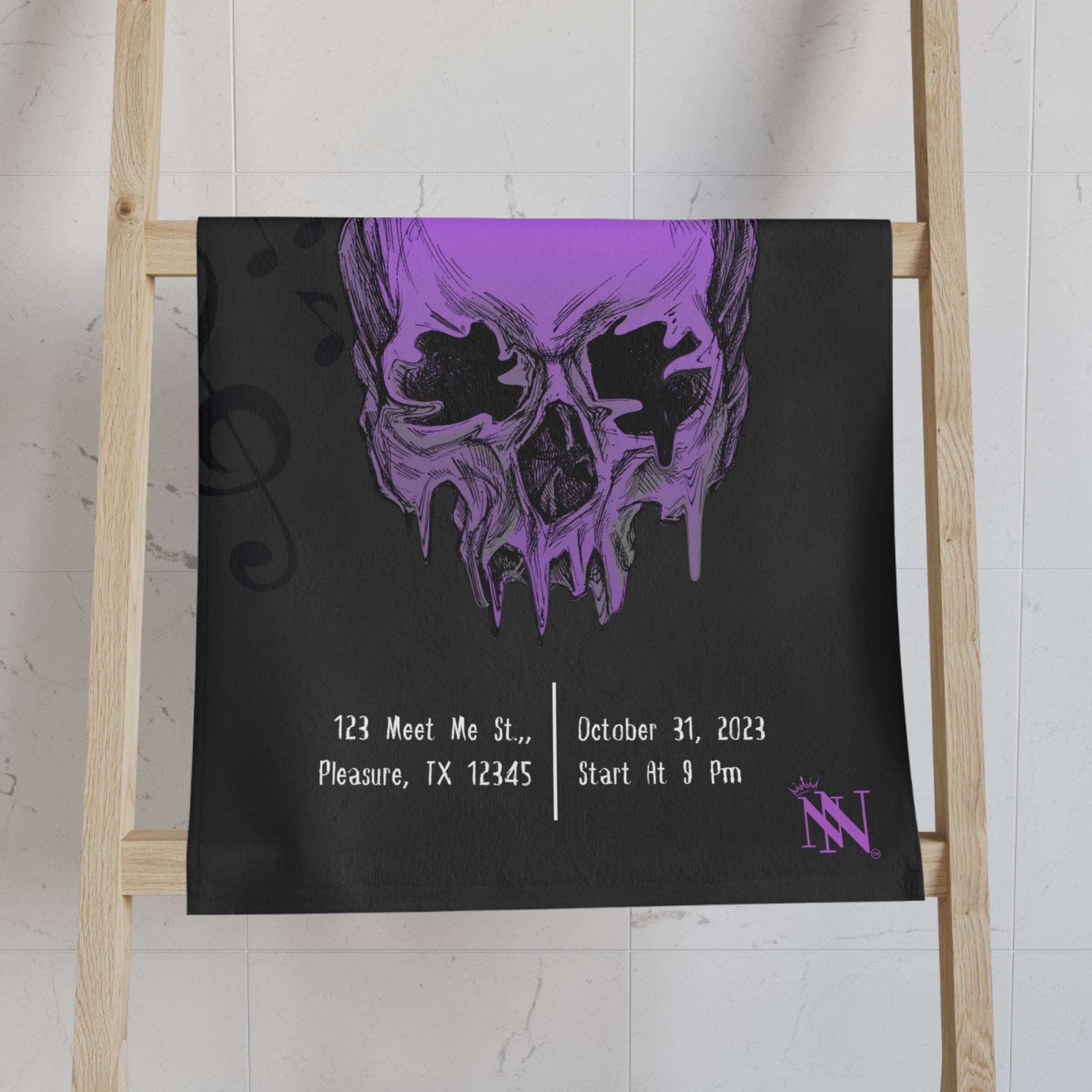 Meet My Monster Halloween | Mix & Match Original Fun-Flirty Lovers’ Towels