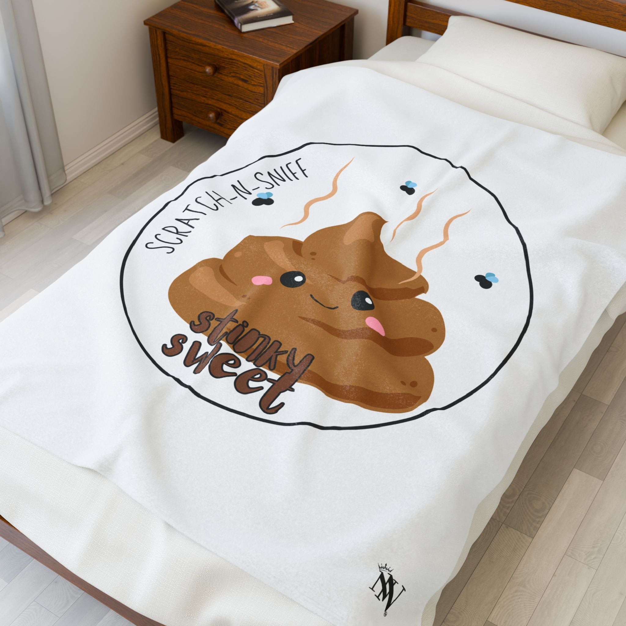 Stinky Sweet Scratch N Sniff | Mix & Match Fun-Flirty Lovers’ Blankets