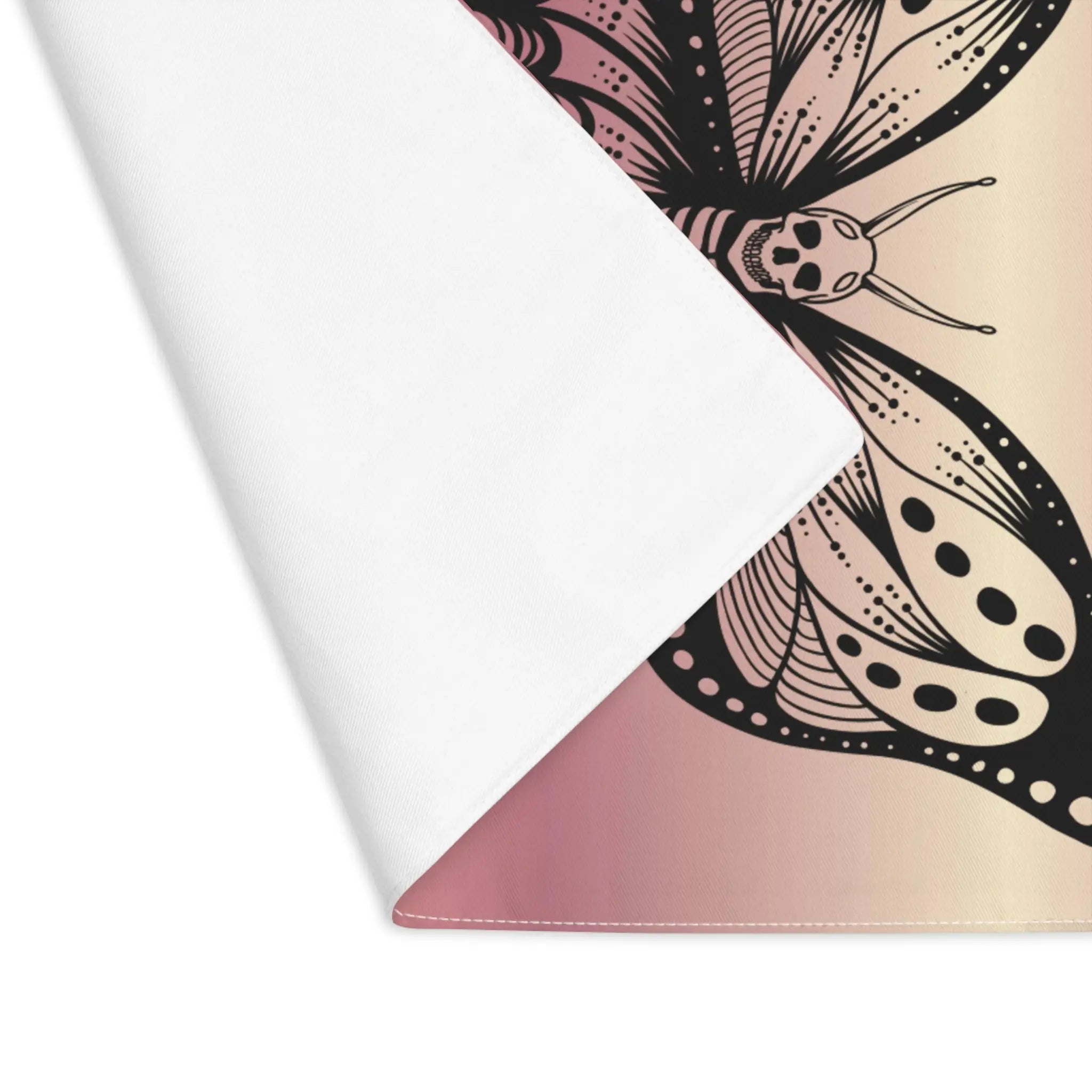 Flight of Love Skull Butterfly Sex Toys Mat
