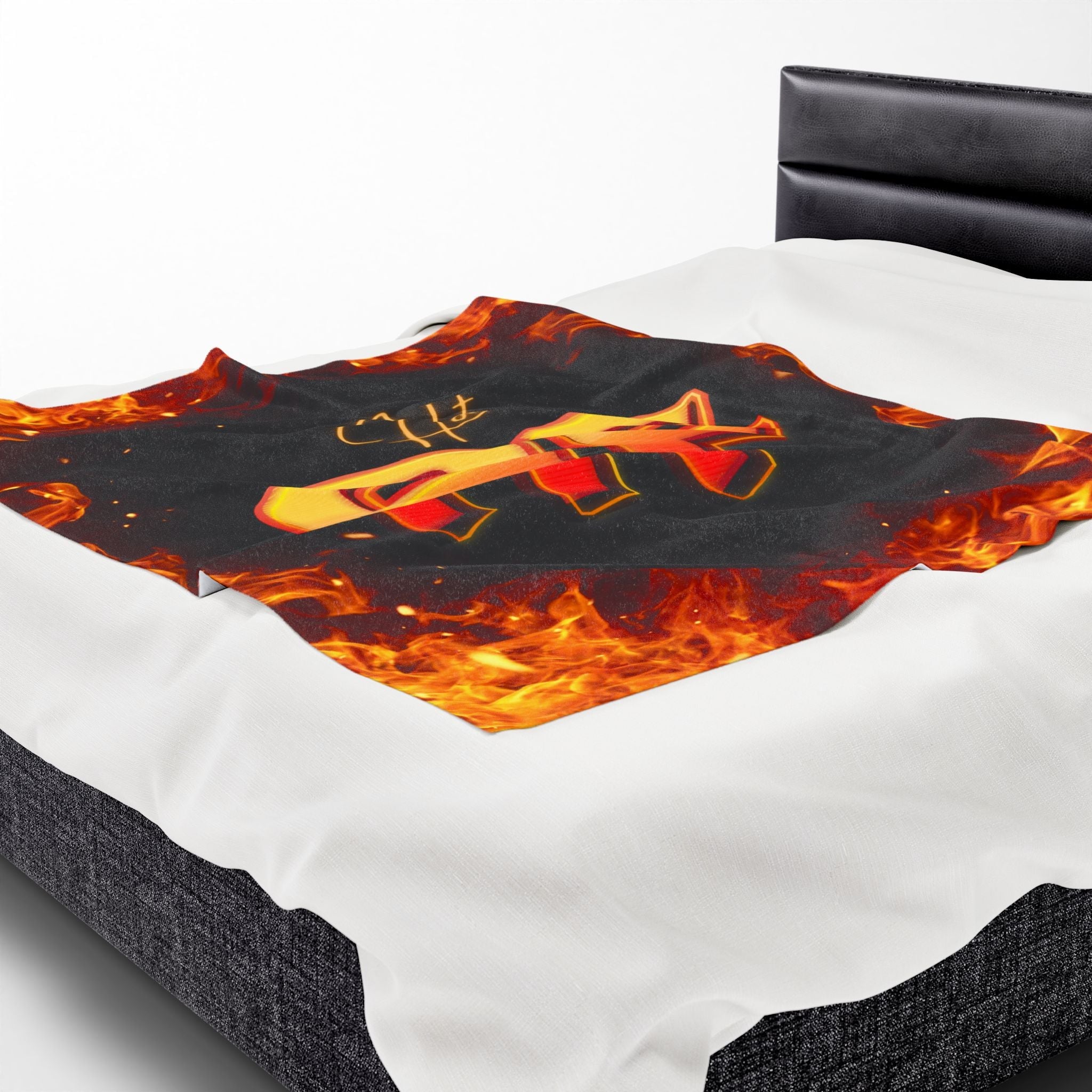 Flaming Hot AF | Mix & Match Velveteen Fun-Flirty Lovers’ Blankets