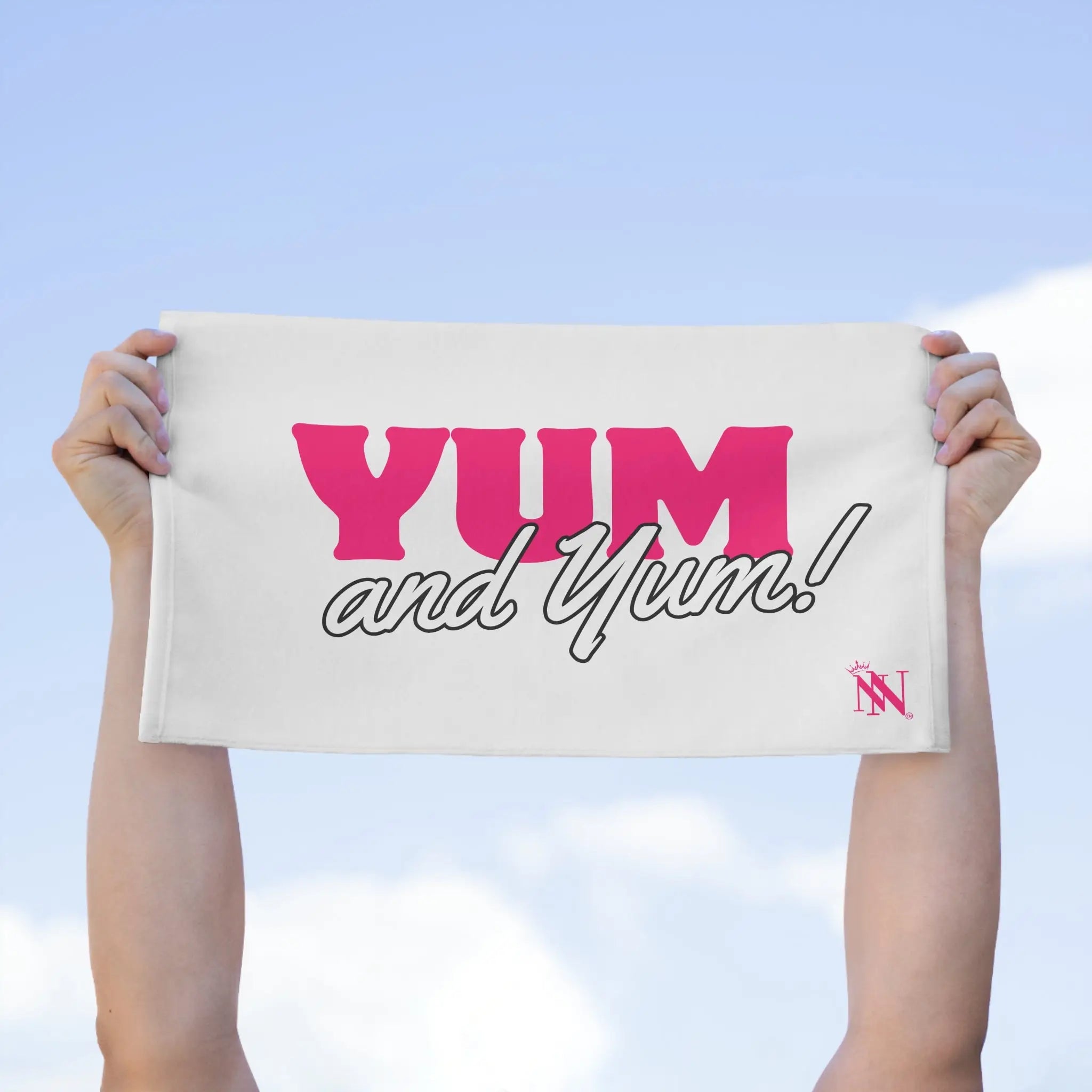 Yum and Yum! | Mix & Match Soft Fun-Flirty Lovers’ Towels