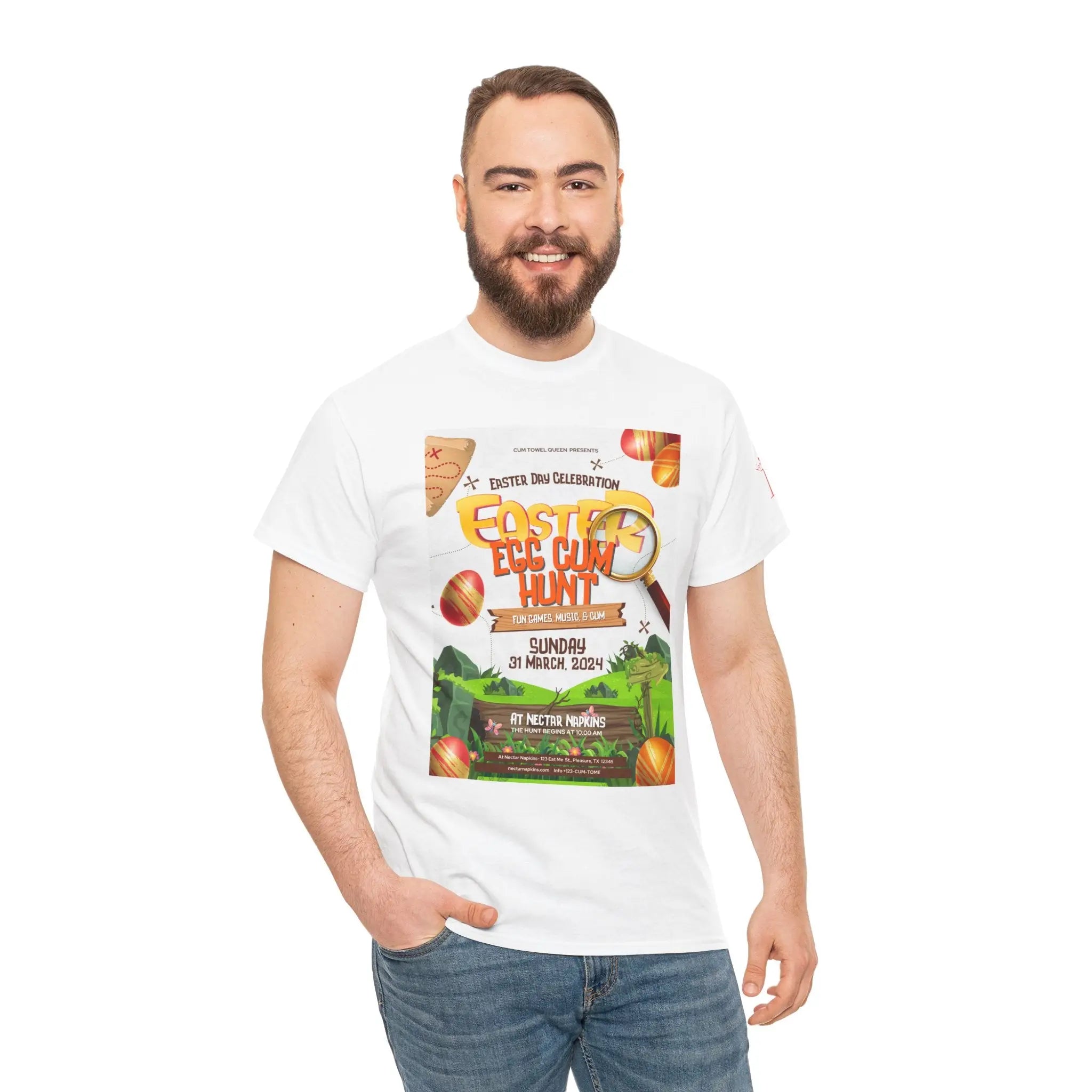 Easter Egg Cum Hunt | Mix & Match 100% Cotton Unisex Fun-Flirty Lovers’ Tees