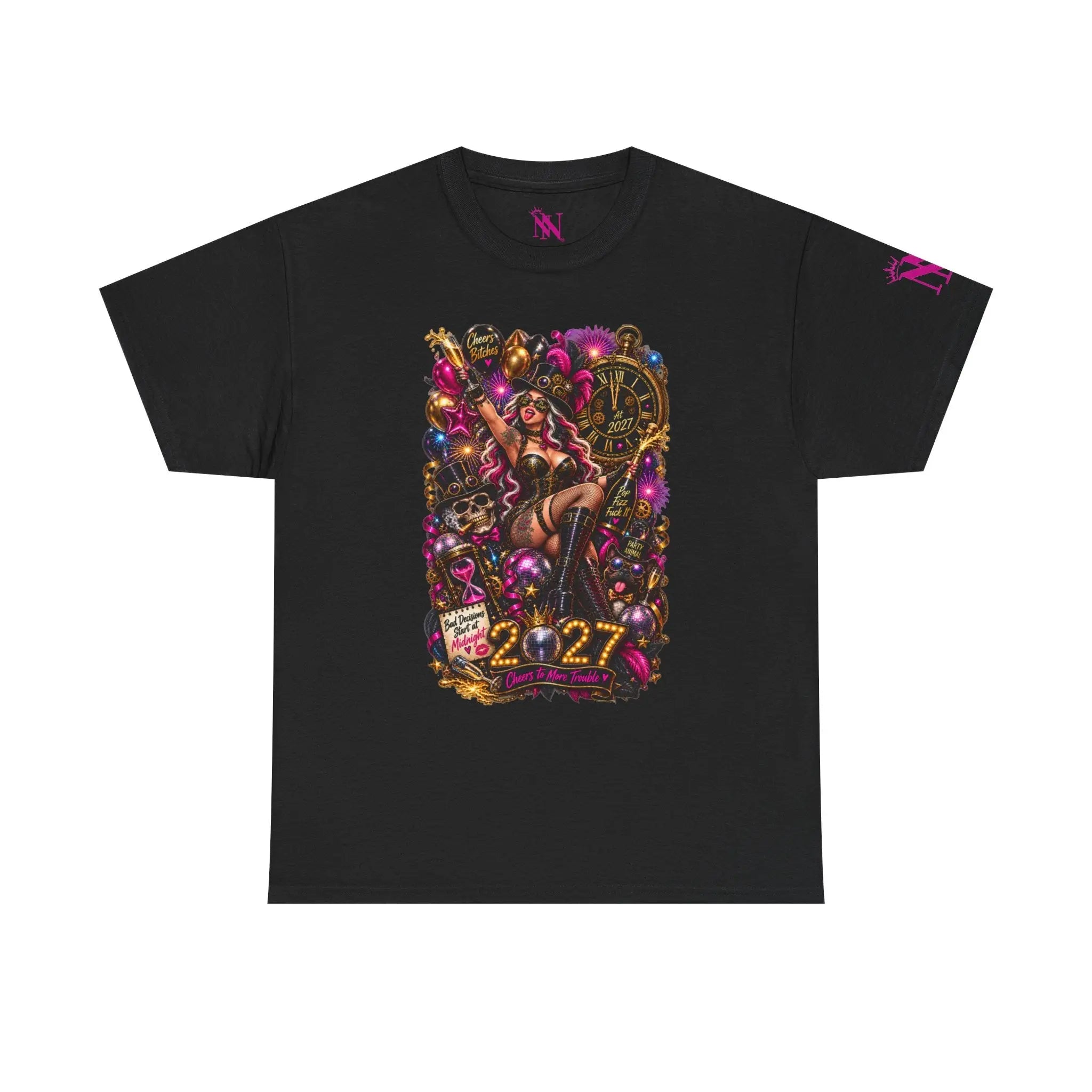 New Year’s Eve Wicked Fantasy | Nectar Napkins Fun-Flirty Lovers’ T-Shirts