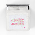 Pink Cock Please! | Mix & Match Soft Fun-Flirty Lovers’ Blankets