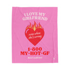 My Hot GF | Mix & Match Soft Fun-Flirty Lovers’ Blankets