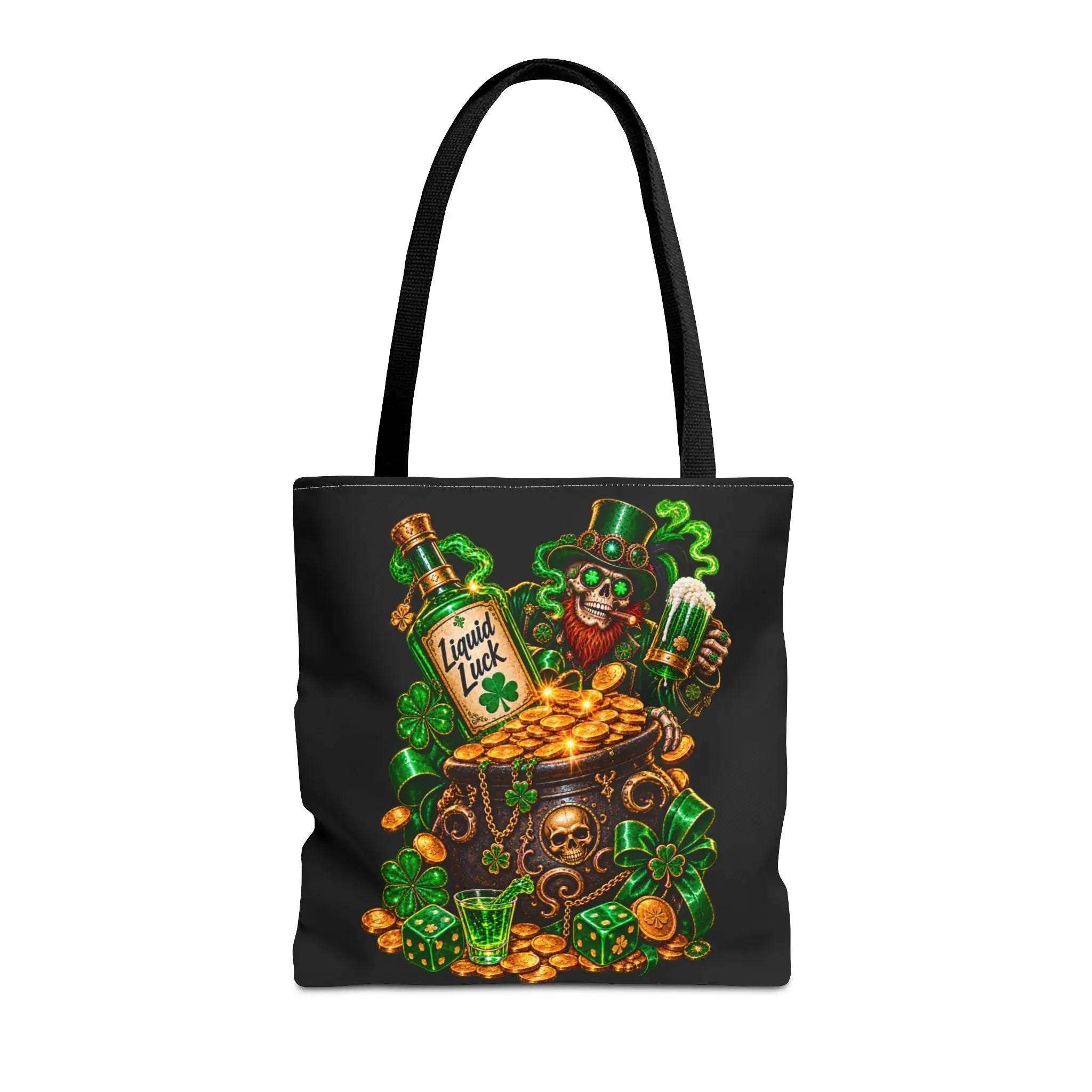 Pot Of Gold Wicked Leprechaun Tote Bag