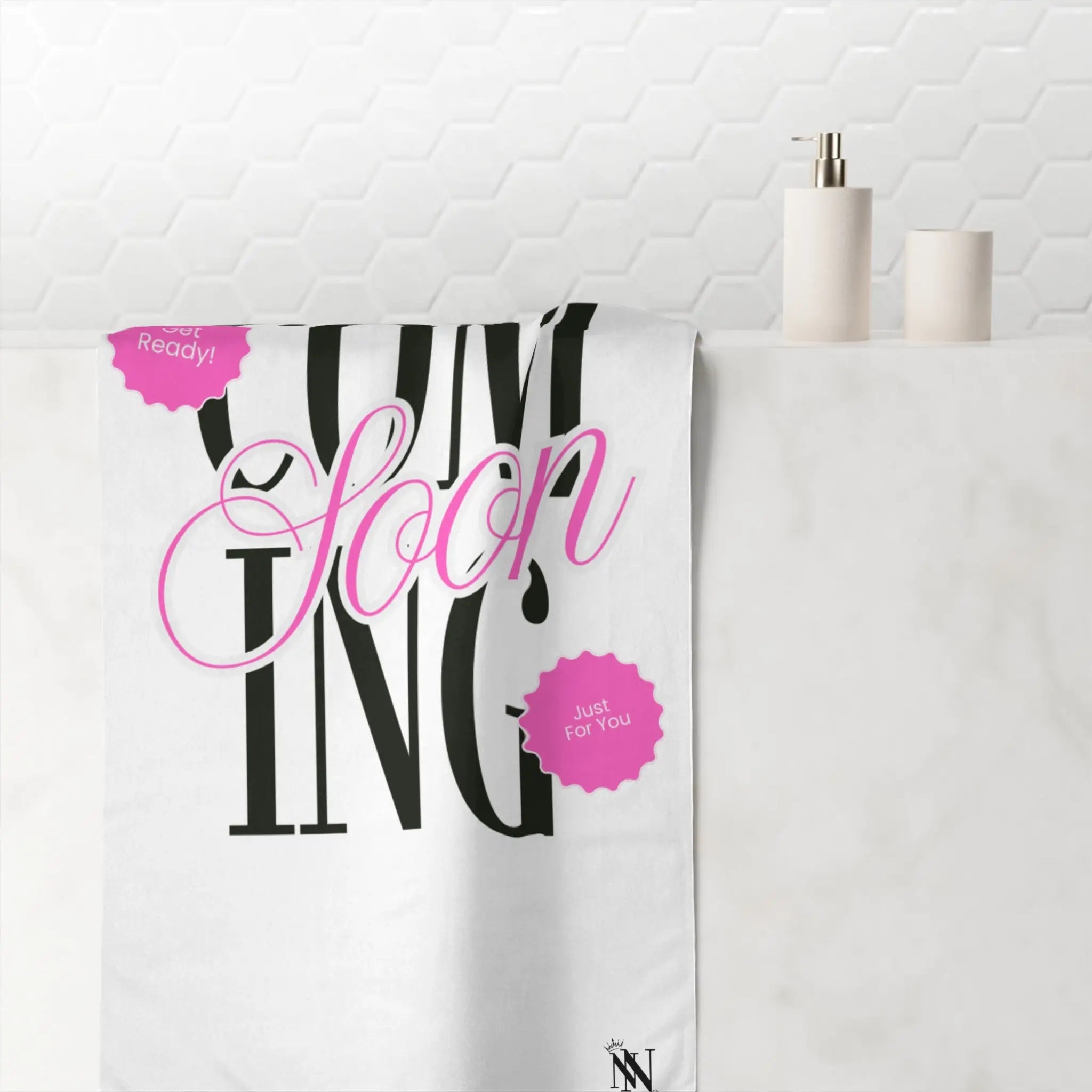Coming Soon Just for You | Mix & Match XL Fun-Flirty Lovers’ Towels