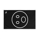 Surprised Emoji Black | Mix & Match Classic Fun-Flirty Lovers’ Towels