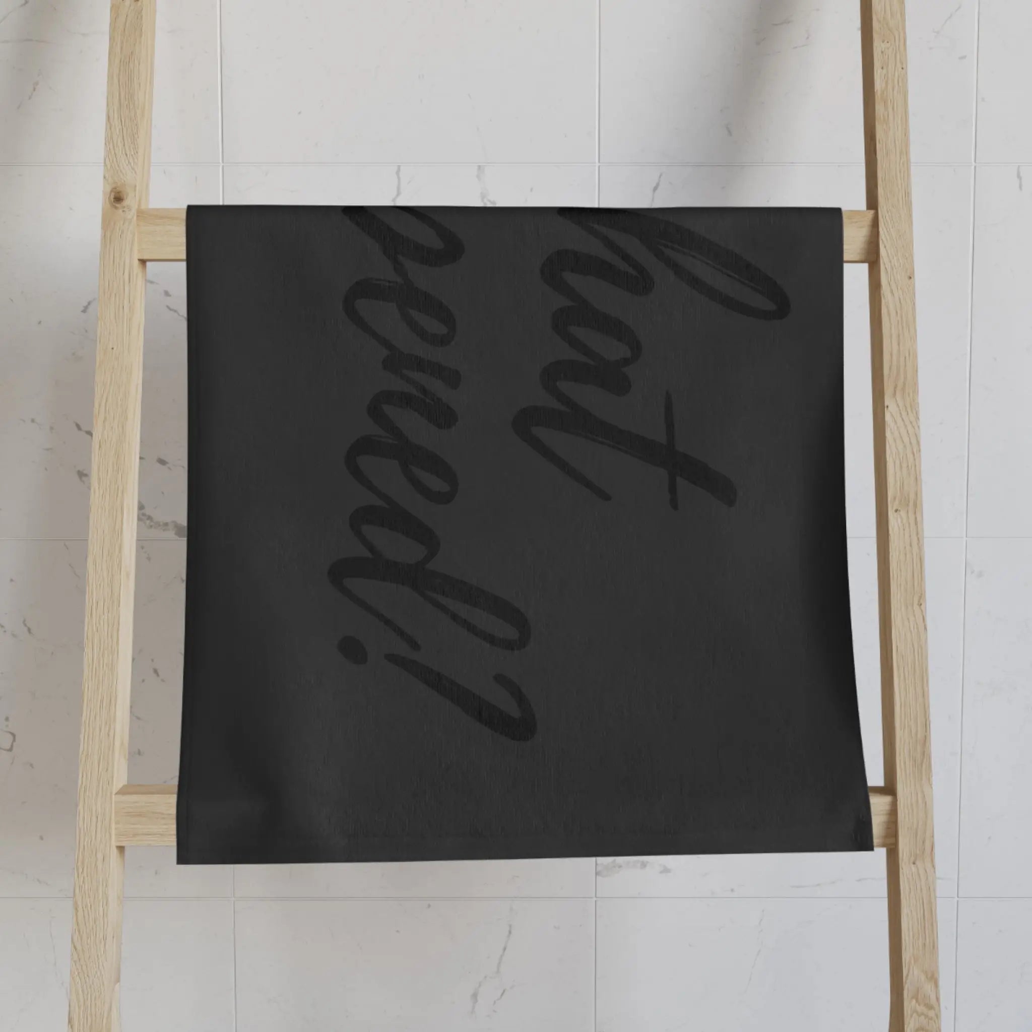 What Happened? Dark Grey Cum Towel