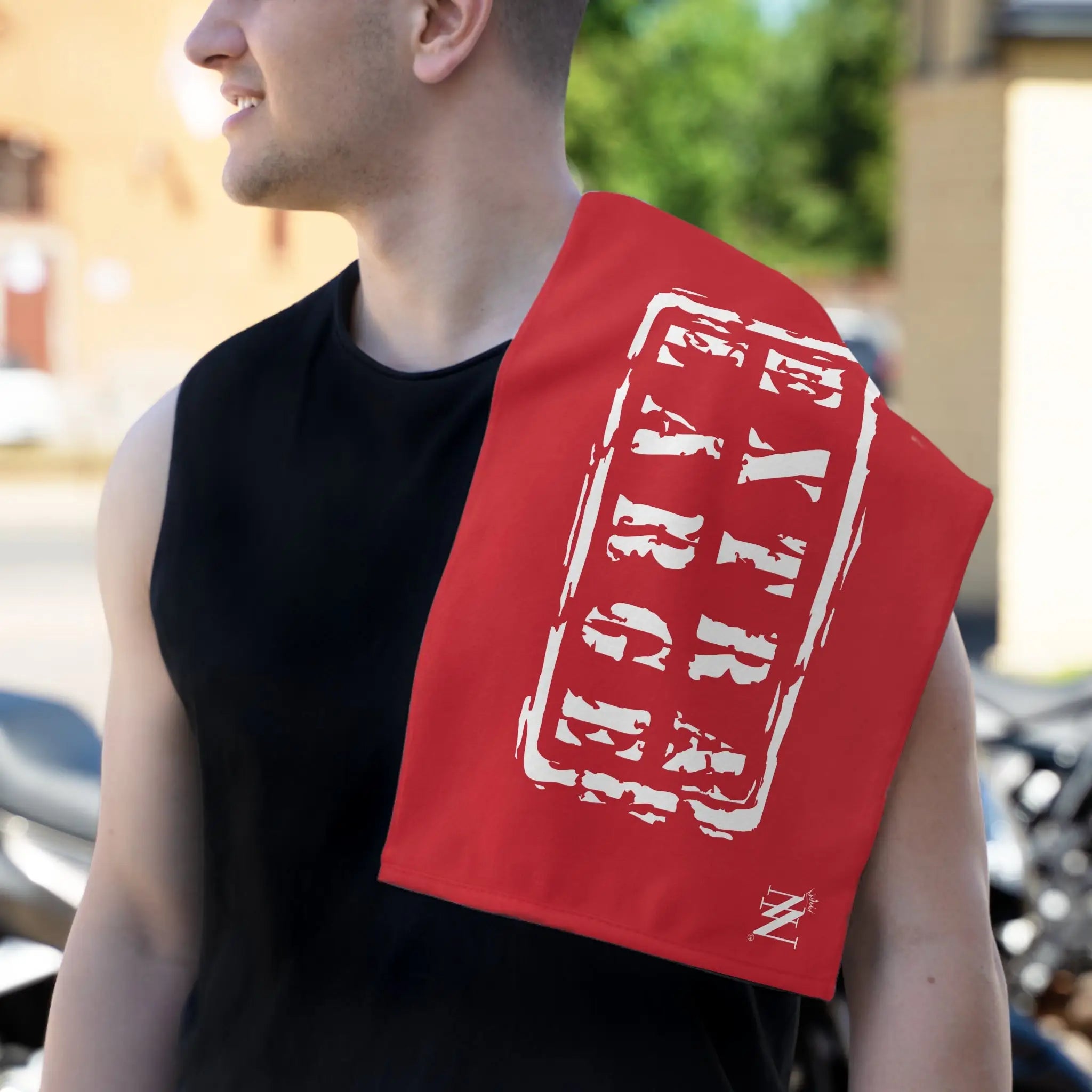 Extra Large Red | Mix & Match Soft Fun-Flirty Lovers’ Towels