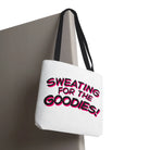 Sweating for the Goodies! | Nectar Napkins Fun-Flirty Lovers’ Totes