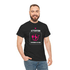 Attention Charging Station | Mix & Match Cotton Unisex Fun-Flirty Lovers’ T-Shirts