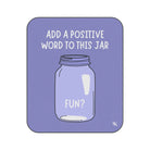 Positive Affirmation Jar Fun? Water-Resistant Sex Blanket