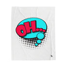 Thinking Oh... Cartoon Fun | Mix & Match Velveteen Fun-Flirty Lovers’ Blankets