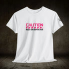 Caution: Messy Cum Happens Here | Mix & Match Cotton Unisex Fun-Flirty Lovers’ T-Shirts