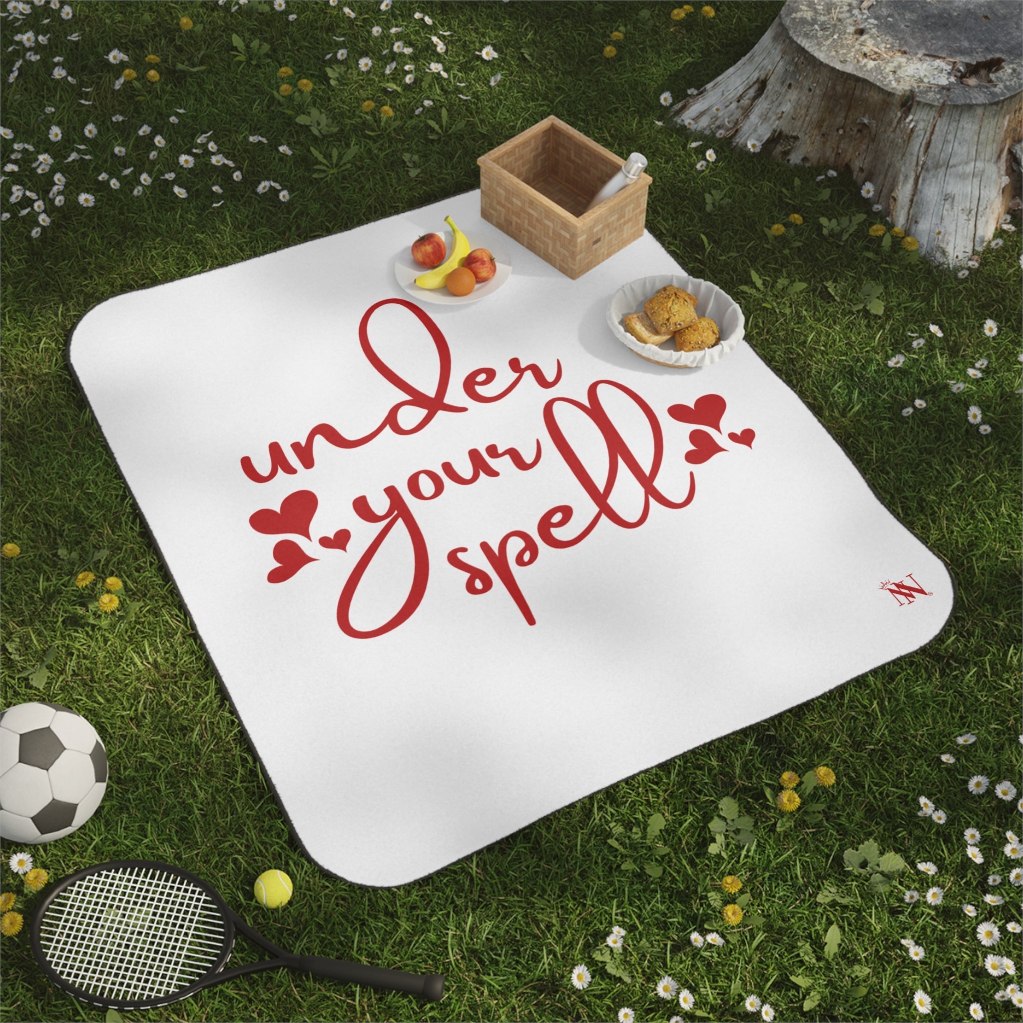 Under Your Spell Hearts Sex Blanket