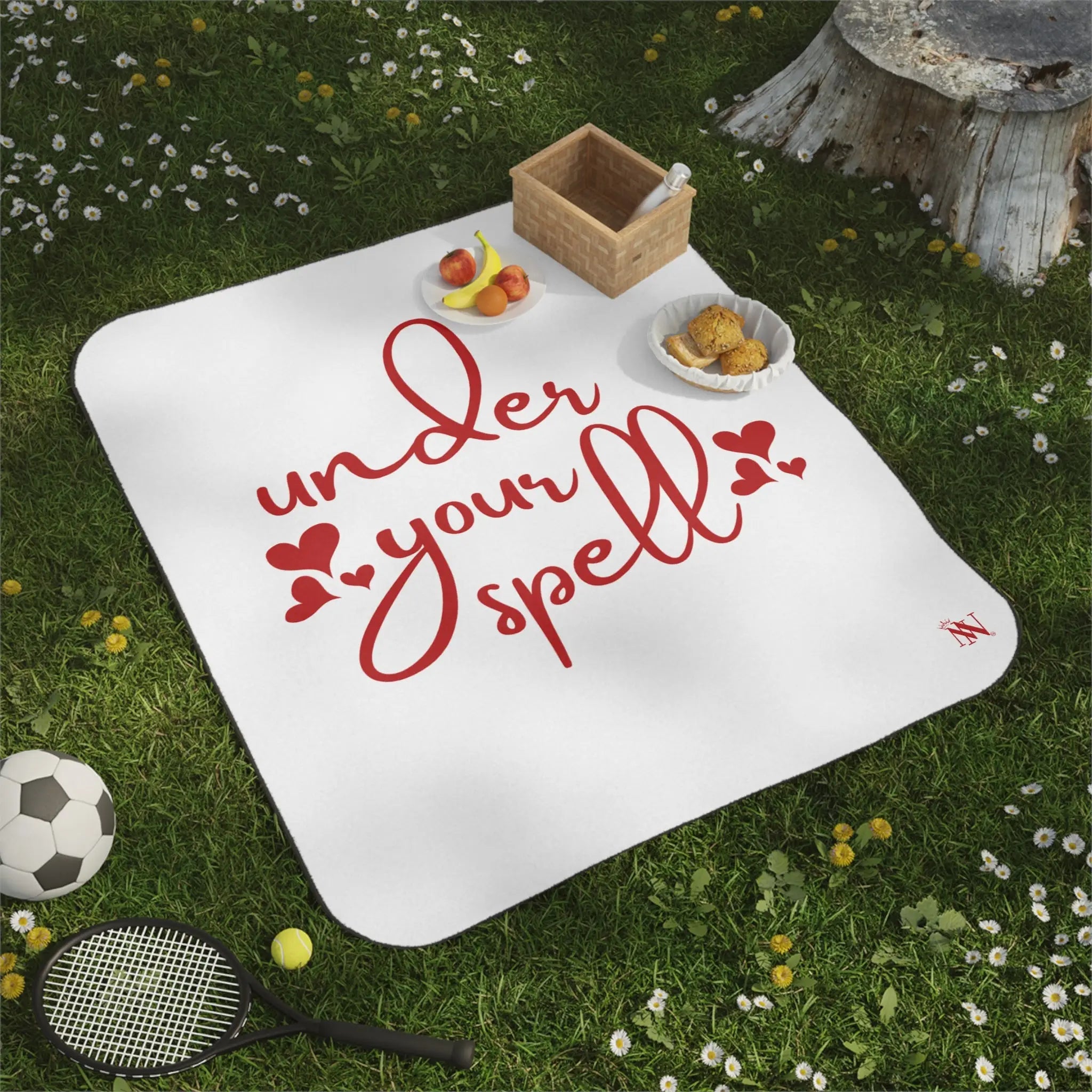 Under Your Spell Hearts Sex Blanket