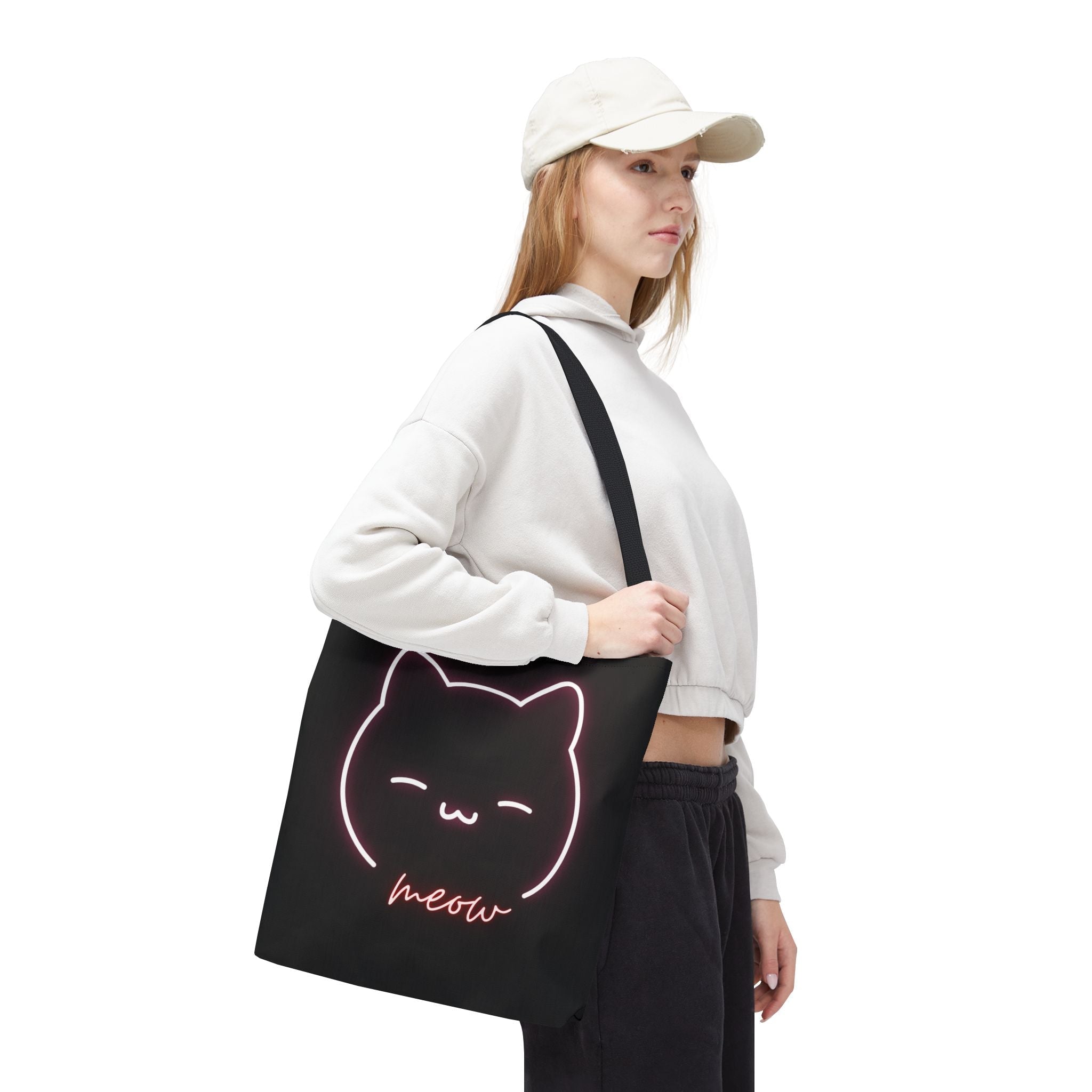 Meow Kitty Neon | Mix & Match Fun-Flirty Lovers’ Totes