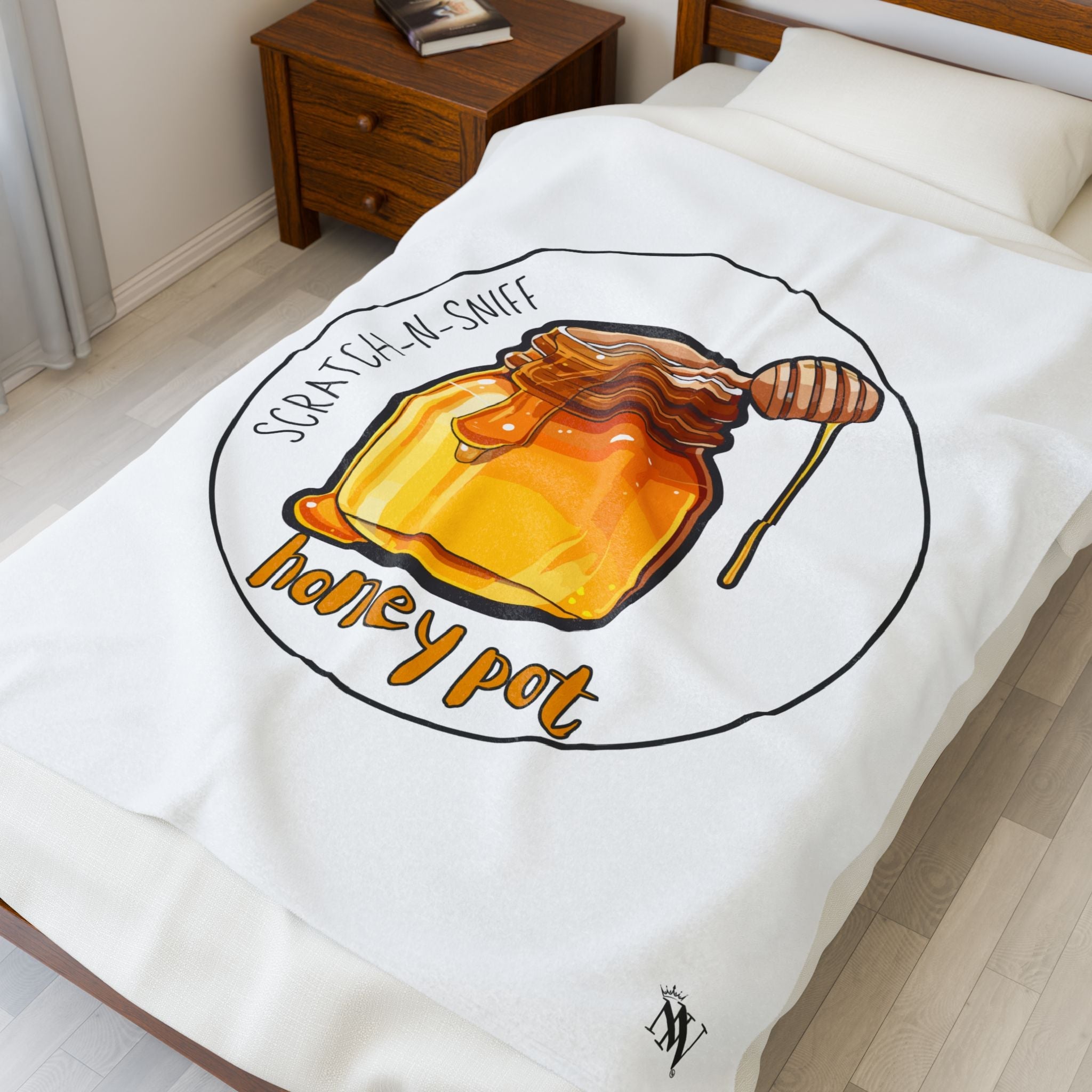 Honey Pot Scratch N Sniff | Mix & Match Fun-Flirty Lovers’ Blankets