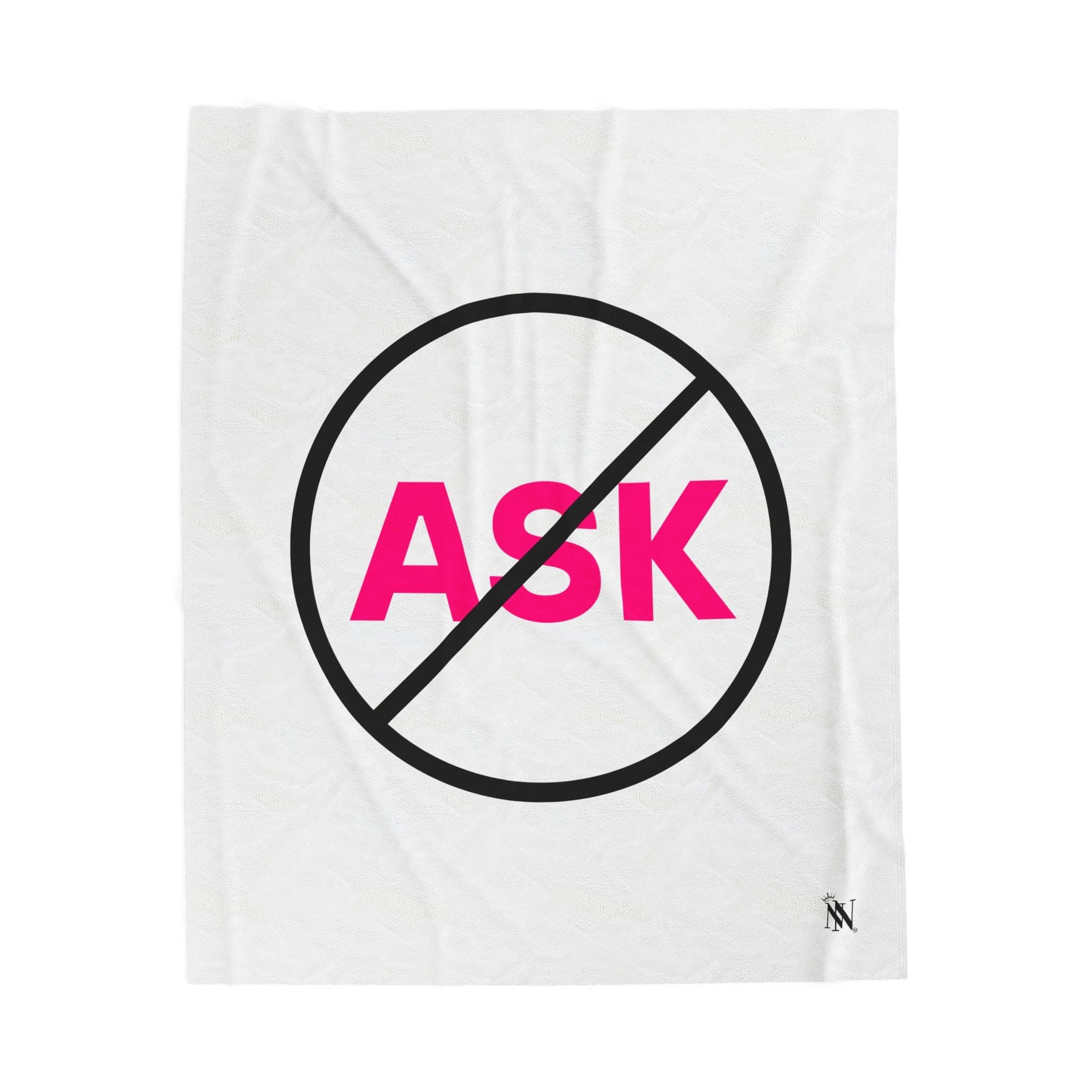 Don’t Ask | Mix & Match Soft Fun-Flirty Lovers’ Blankets