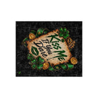 Kiss Me If You Dare Irish Love Crushed Velvet Blanket