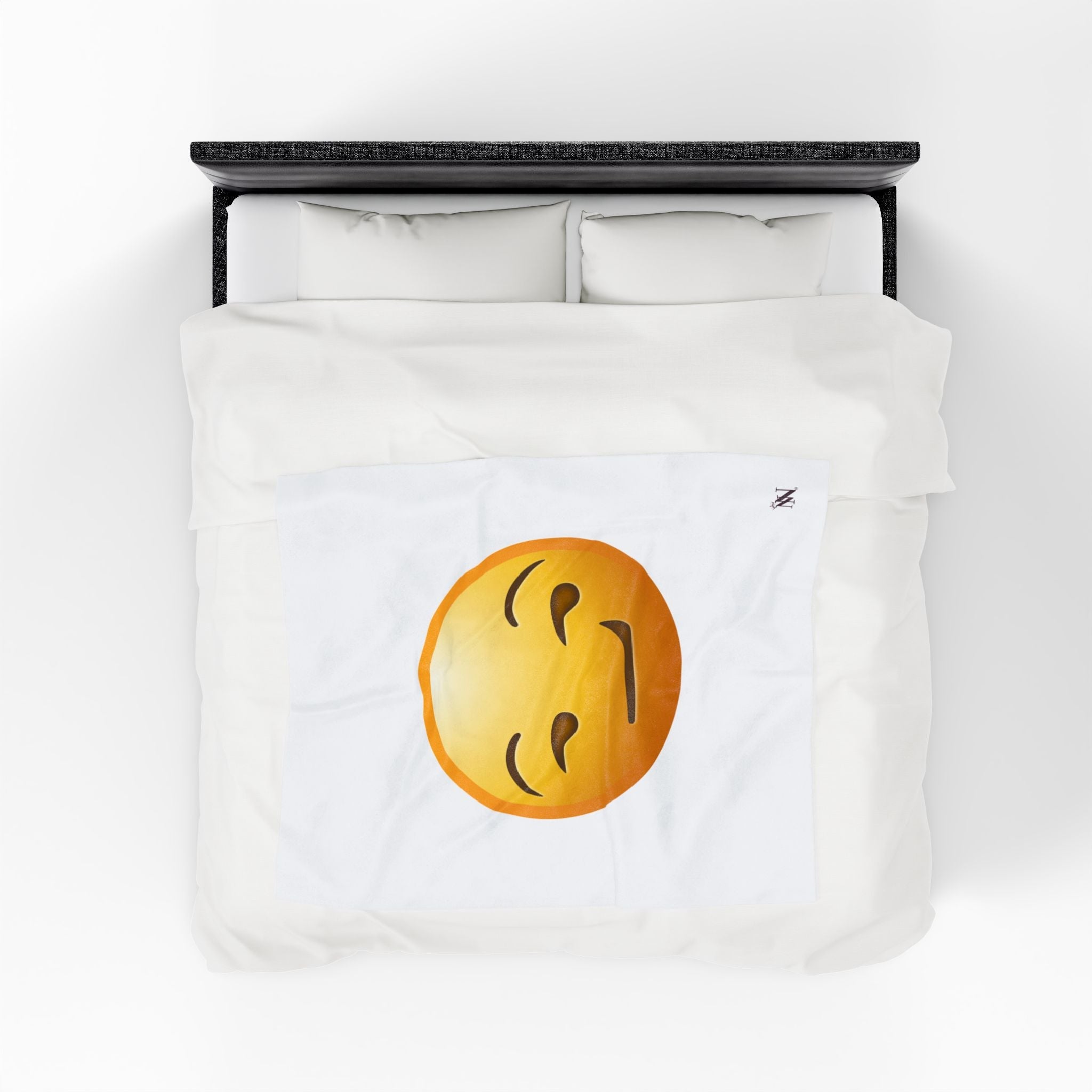 Smirking Face Emoji | Mix & Match Soft Fun-Flirty Lovers’ Blankets