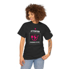 Attention Charging Station | Mix & Match Cotton Unisex Fun-Flirty Lovers’ T-Shirts